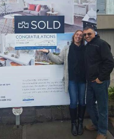 Danny and Julie - happy Chamberlain Property Advocate clients