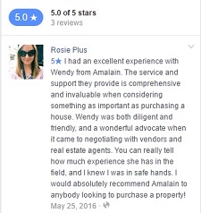 happy client testimonial wendy chamberlain buyers agent melbourne