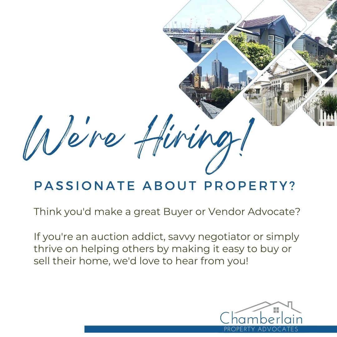 We're Hiring! Wendy and Chamberlain Property Advocate